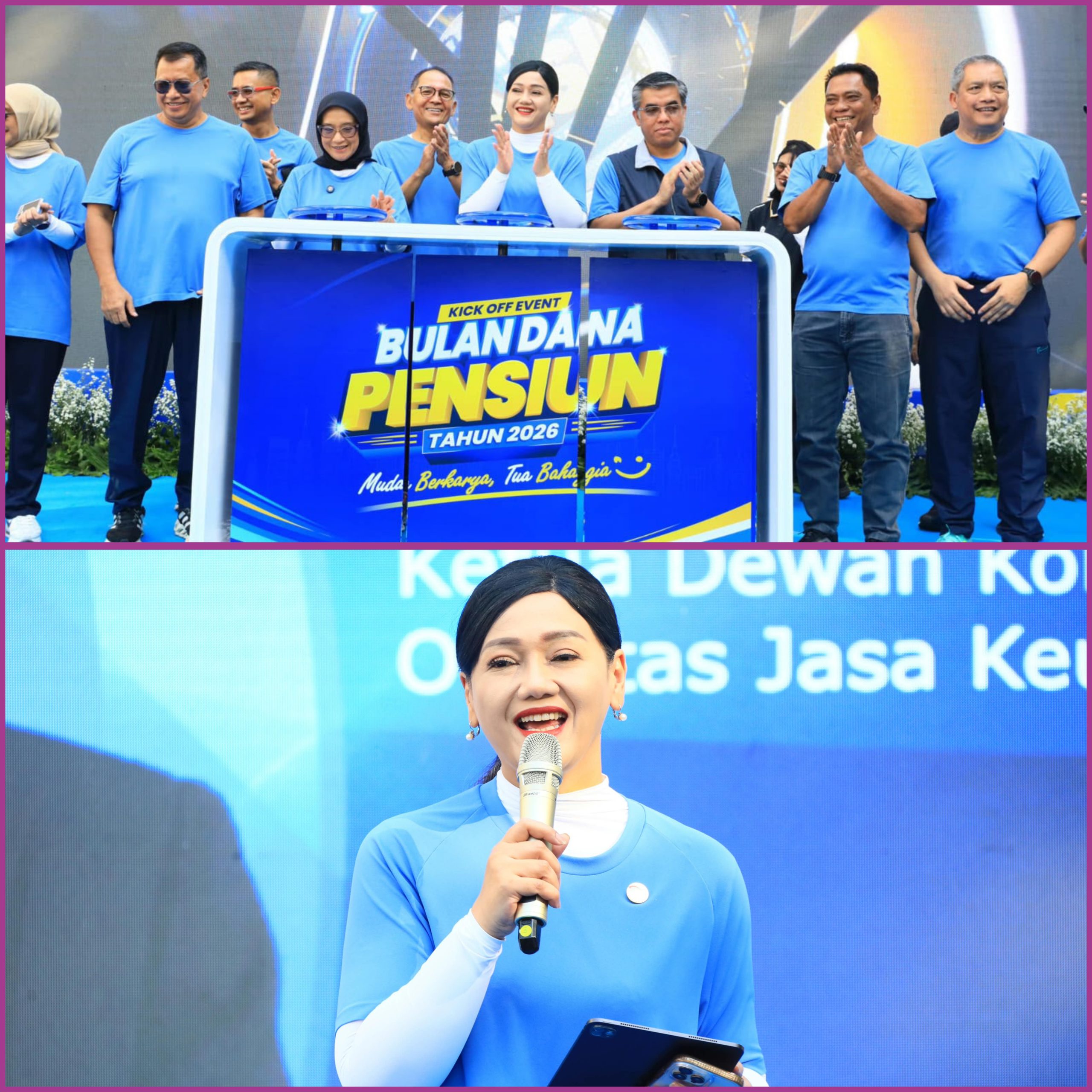 Pencanangan Bulan Dana Pensiun 2026 di Kawasan Senayan, Minggu 6 September 2026